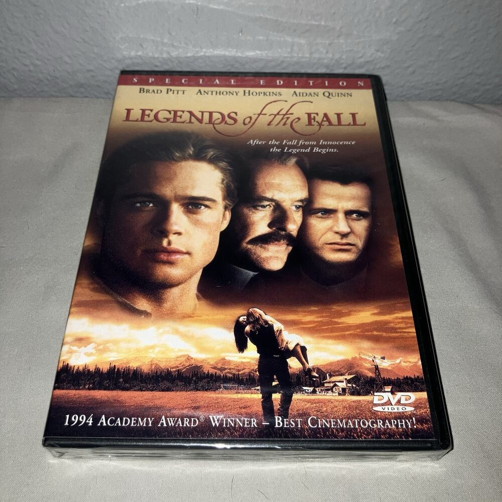 Dvd Sealed New Legends Of The Fall Special Edition Columbia Pitt Anthony Hopkins